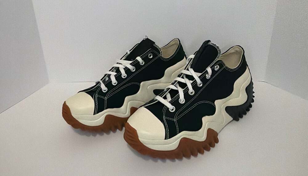 Converse Men’s Run Star Motion Hi Black Gum Honey Sneakers Boots 100% Authentic